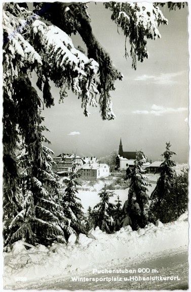 Puchenstuben, Wintersportplatz und Höhenluftkurort