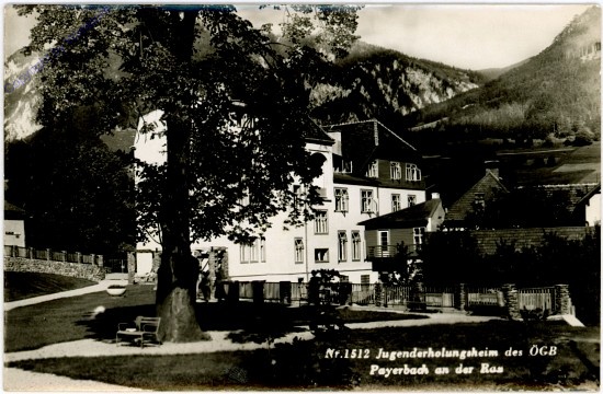 Payerbach, Jugenderholungsheim des ÖGB