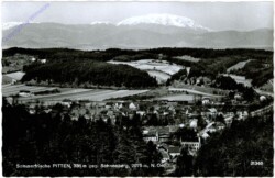 Pitten, gegen Schneeberg