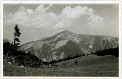 Rax, Plateau mit Schneeberg, Ottohaus, Camillo Kronich