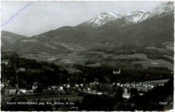 Reichenau, gegen Rax