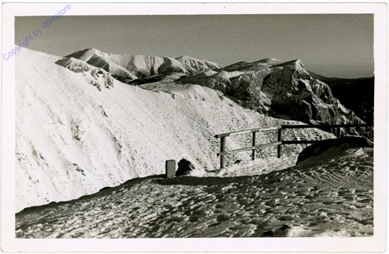 Rax, Karl Ludwig Haus mit Predigstuhl und Schneeberg