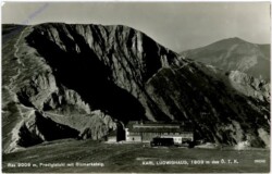Rax, Karl Ludwig Haus, Predigstuhl mit Bismarksteig