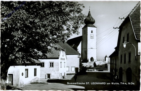 St. Leonhard am Walde, Ortsansicht