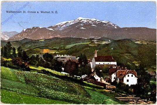 St. Corona, Wallfahrtsort