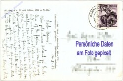 St. Aegyd am Neuwalde, Ortsansicht mit Göller