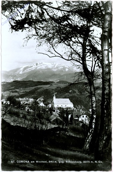 St. Corona, Ortsansicht