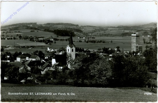 St. Leonhard am Forst, Ortsansicht