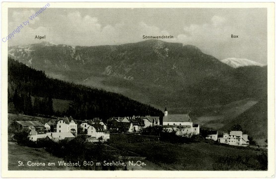 St. Corona, Ortsansicht