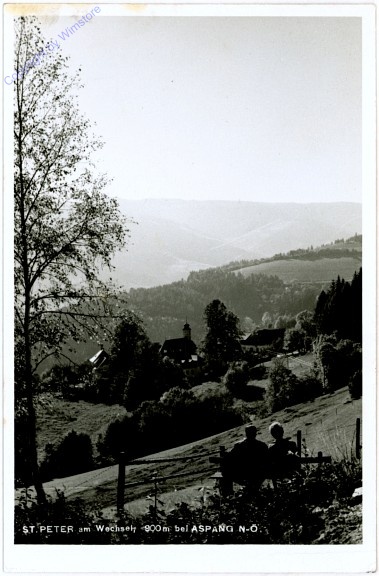St. Peter am Wechsel, Ortsansicht