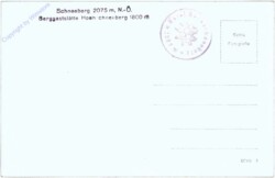 Schneeberg, Berggaststätte  Hochschneeberg