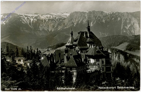 Semmering, Südbahnhotel