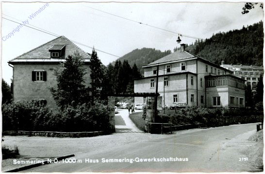 Semmering, Haus Semmering, Gewerkschaftshaus