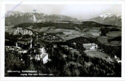 Semmering, Südbahnhotel gegen Rax und Schneeberg