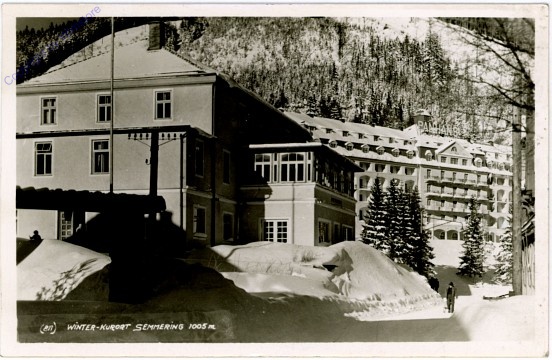 Semmering, Winter-Kurort