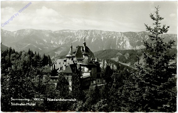 Semmering, Südbahn-Hotel