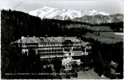 Semmering, Kurhaus gegen Schneeberg