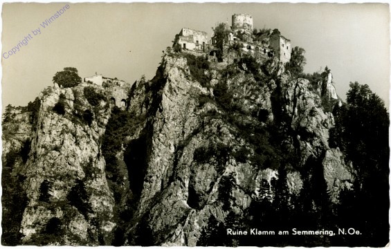 Semmering, Ruine Klamm