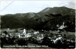 Türnitz, Ortsansicht mit Türnitzer Höger