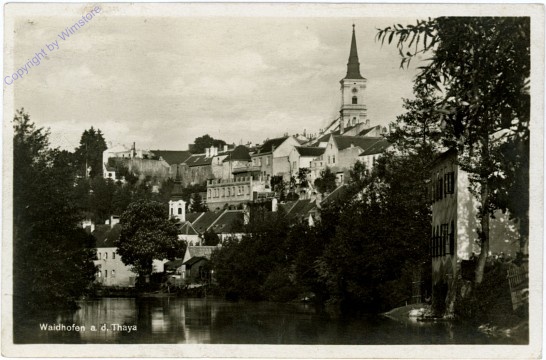 ak105888 Waidhofen an der Thaya, Ortsansicht