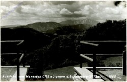 Waxeneck, gegen den Schneeberg