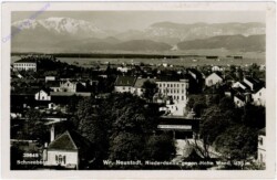 Wiener Neustadt, gegen Hohe Wand