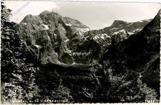 Grünau, Almtal, Blick vom Herrentisch