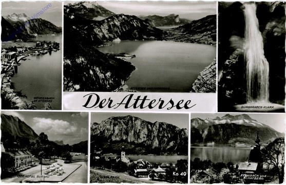 Attersee, Multiansicht