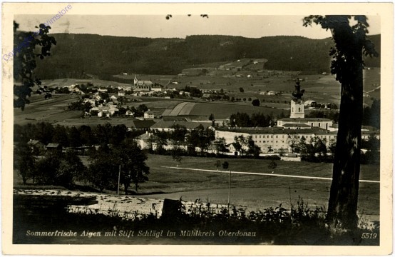 Aigen, mit Stift Schlägl im Mühlkreis