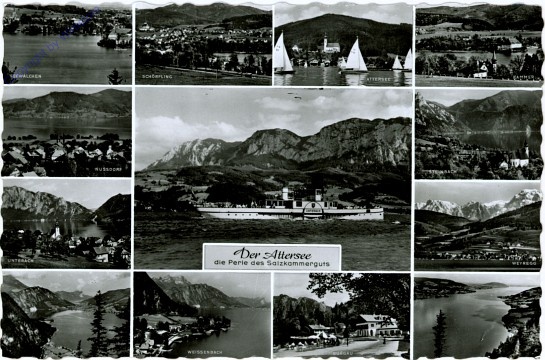 Attersee, Multiansicht