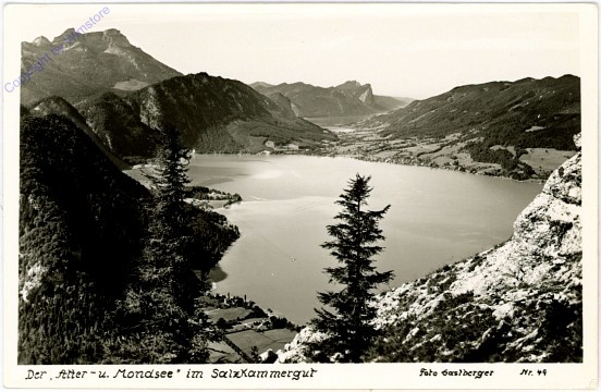 Attersee, und Mondsee im Salzkammergut