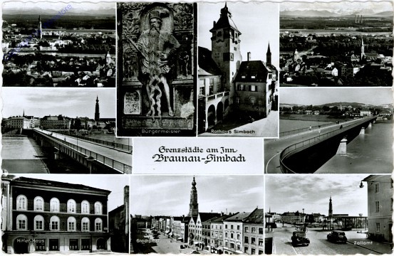 Braunau - Simbach, Grenzstädte am Inn