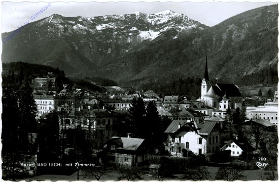 ak106155 Bad Ischl, mit Zimmnitz