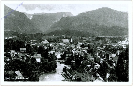 ak106170 Bad Ischl, mit Loser
