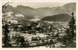 Bad Ischl, mit Dachstein im Winter