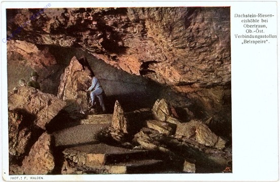 Dachstein-Rieseneishöhle, Verbindungsstollen "Belrapeire"
