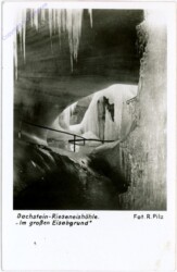Dachstein-Rieseneishöhle, Im großen Eisabgrund