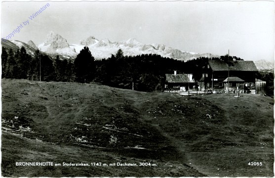 Gröbming, Brünnerhütte am Stoderzinken mit Dachstein