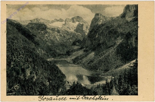 Gosau, Gosausee mit Dachstein