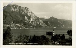 Gmunden, Schloss Ort mit Traunstein