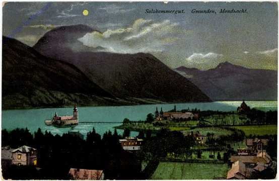 Gmunden, Mondnacht