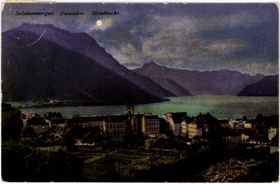 Gmunden, Mondnacht