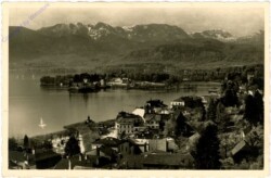 Gmunden, Schloss Ort mit Höllengebirge
