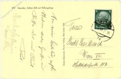 Gmunden, Schloss Ort mit Höllengebirge