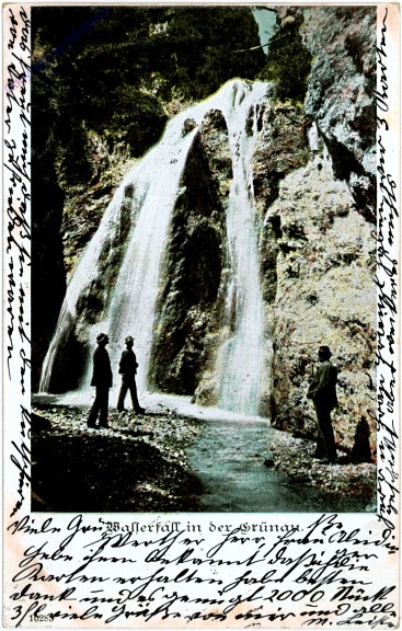 Grünau, Wasserfall