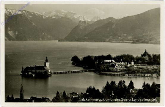 Gmunden, See- und Landschloss Ort