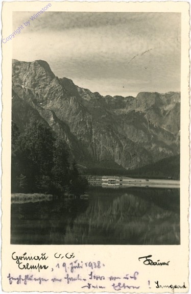 ak106323 Grünau, Almsee