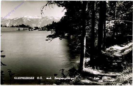 Gleinkersee, mit dem Sengsengebirge
