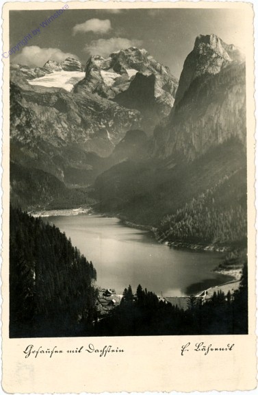 Gosau, Gosausee mit Dachstein