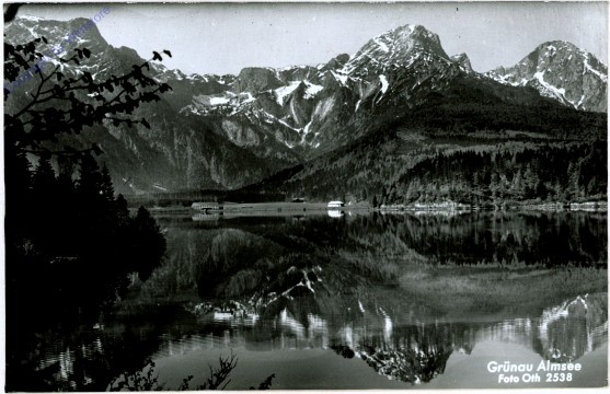 ak106370 Grünau, Almsee